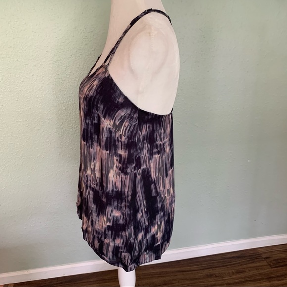 Rebecca Minkoff silk watercolor top size small - Picture 6 of 8